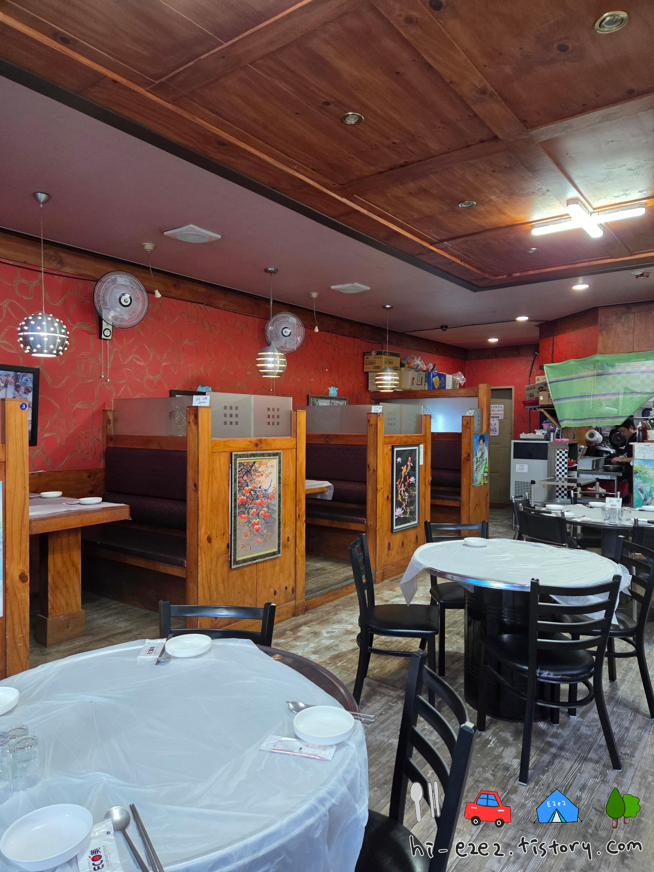 목포 바다포차 실내 인테리어