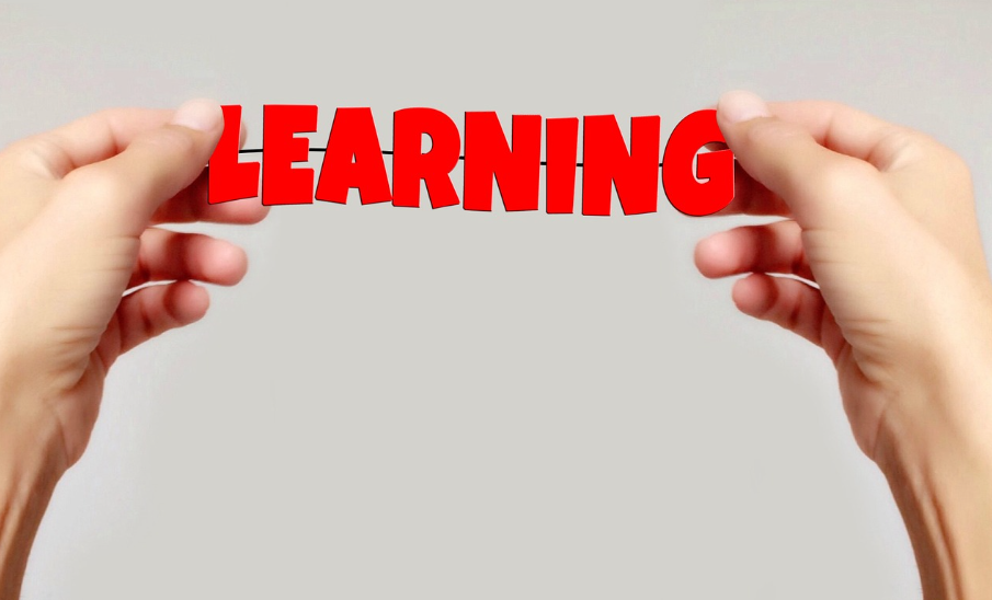 영어 learning 글자