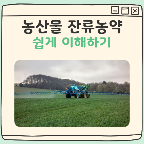 농산물 잔류농약 대표 이미지