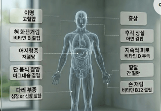 내 몸이 보내는 소리 없는 경고 : 증상별 의심 원인과 즉각 처방