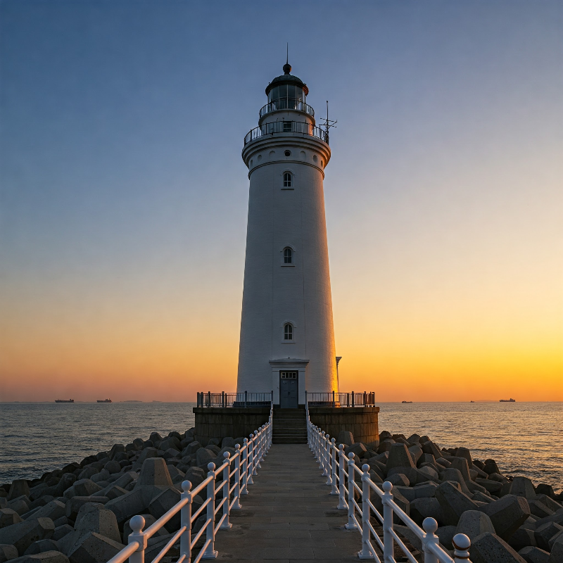 서해안 등대 명소: 역사와 낙조의 만남