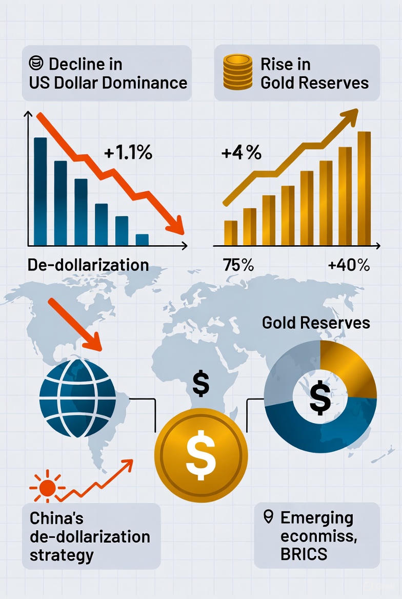 달러와 금 상관관계 묘사