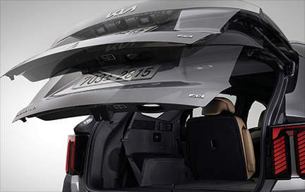 쏘렌토 페이스리프트 하이브리드 스마트 테일게이트