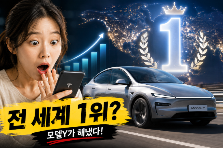 테슬라 모델Y, 왜 전 세계 판매 1위 됐을까? 숫자로 보면 답 나온다