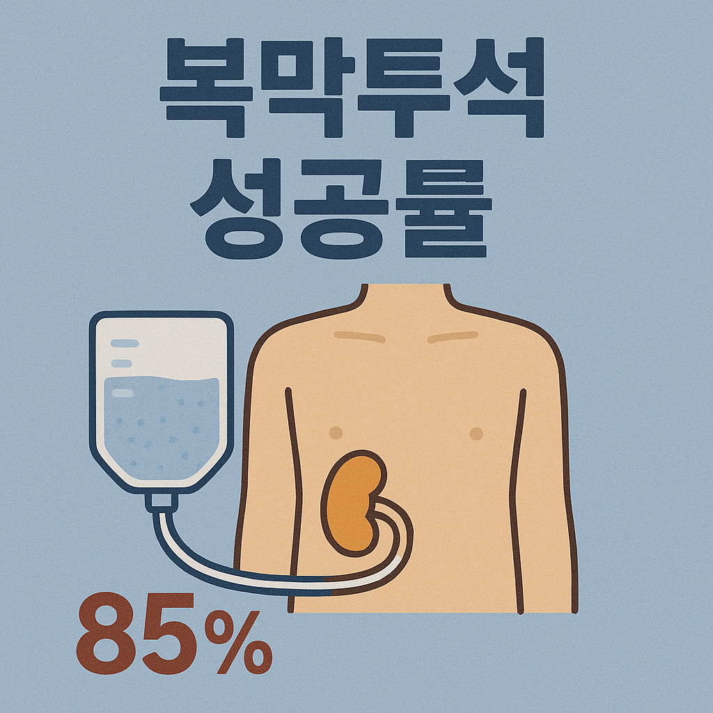 복막투석 성공률, 실제 사례로 알아보는 삶의 질