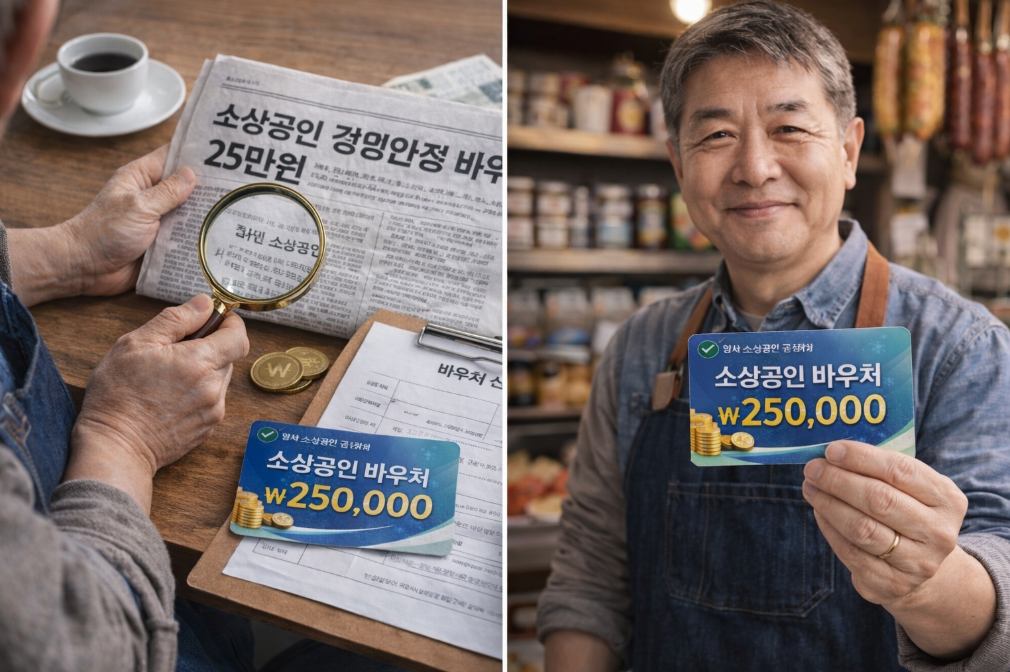 소상공인 경영안정 바우처 25만원 신청 개시 둘째날 현황