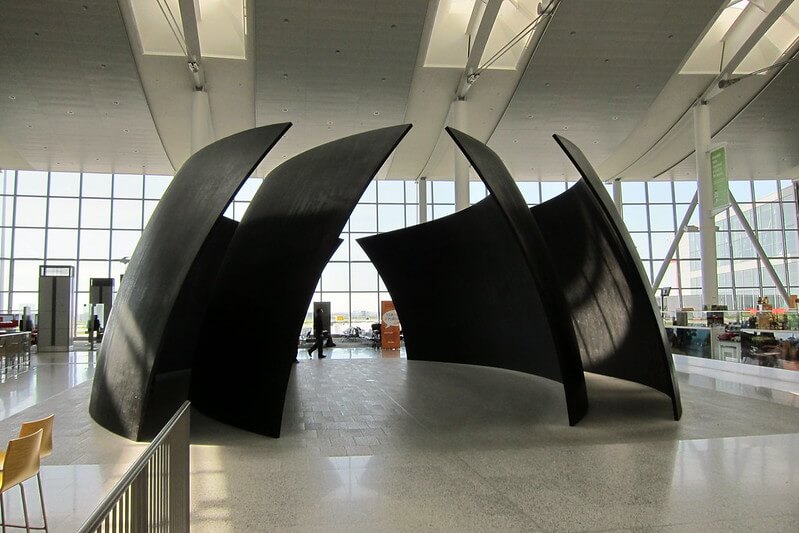 Toronto - Pearson International Airport: Richard Serra's Titled Spheres