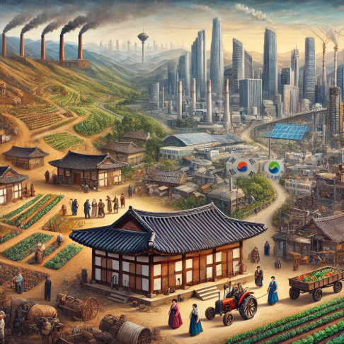 한국의 1900년대부터 현재까지의 인간과 환경