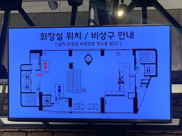 매장 내 배치도