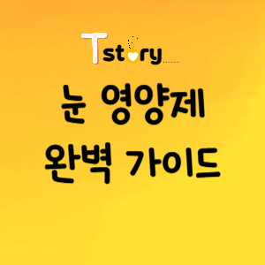 눈 건강-눈 영양제-눈영양제 완벽 가이드-눈 영양제 성분-눈영양제 효능-선택방법-주의사항
