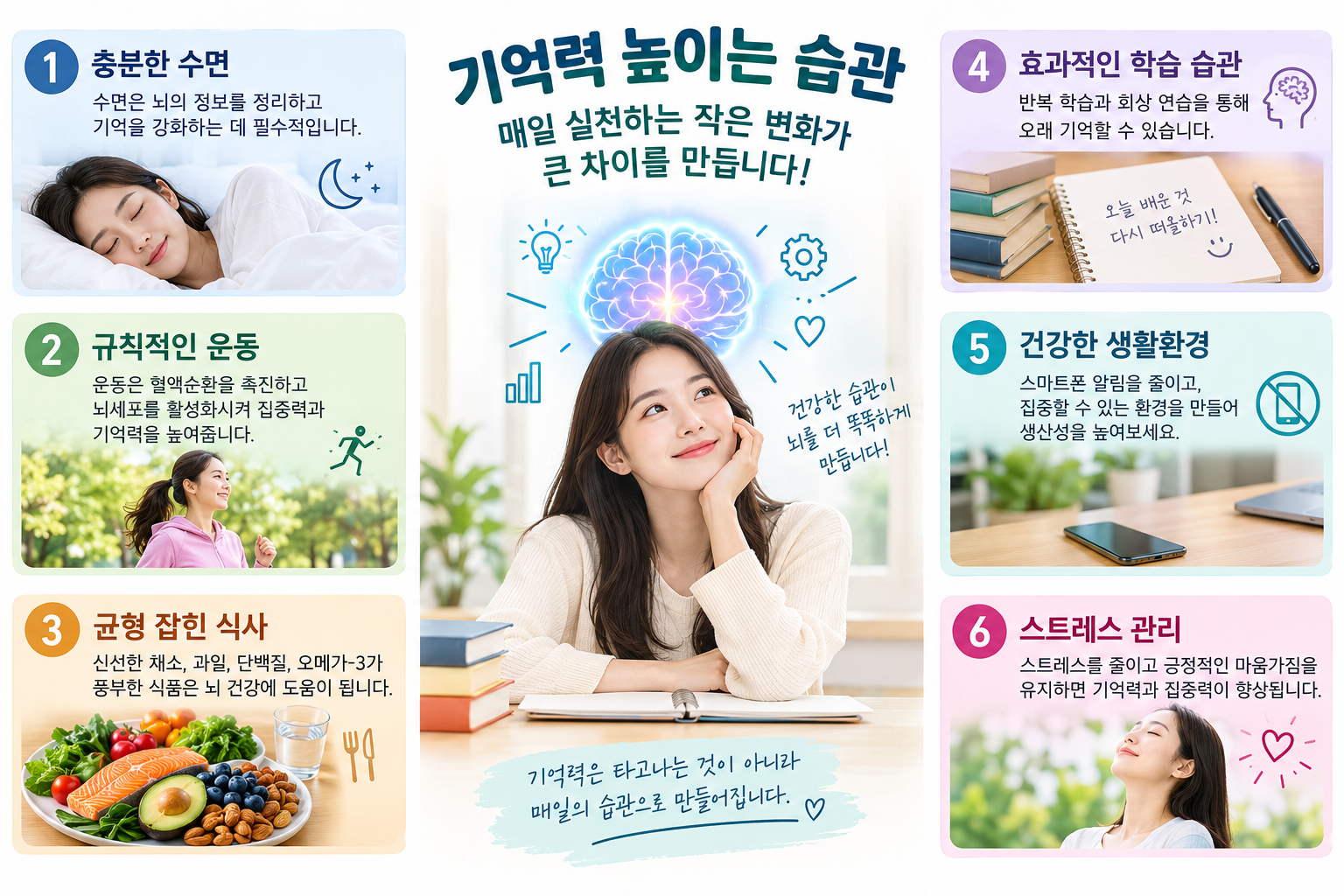 기억력 높이는 습관 관련 자료