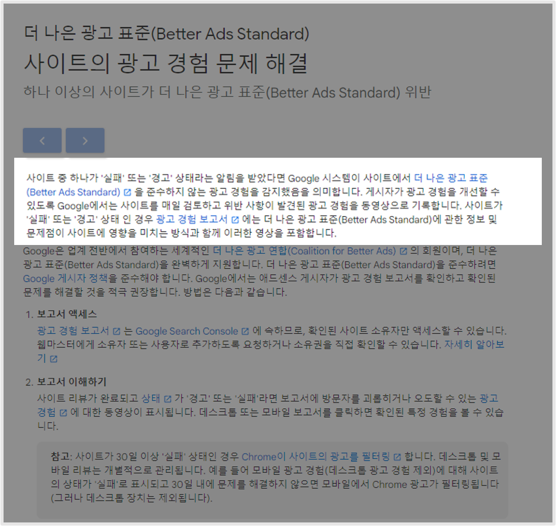 광고 경험 보고서 이미지