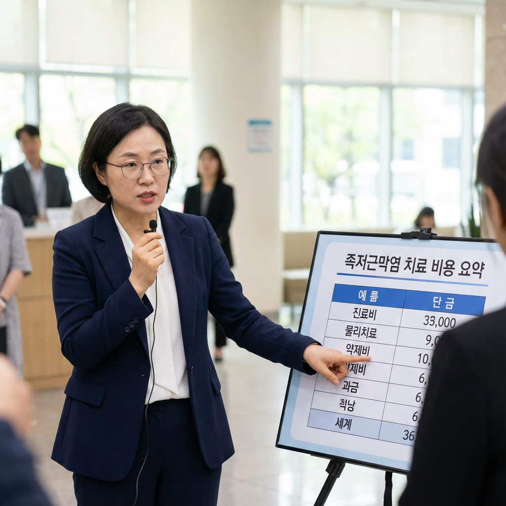 족저근막염 치료 비용 총정리