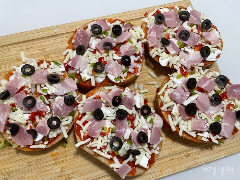 베이컨과-올리브-올리기