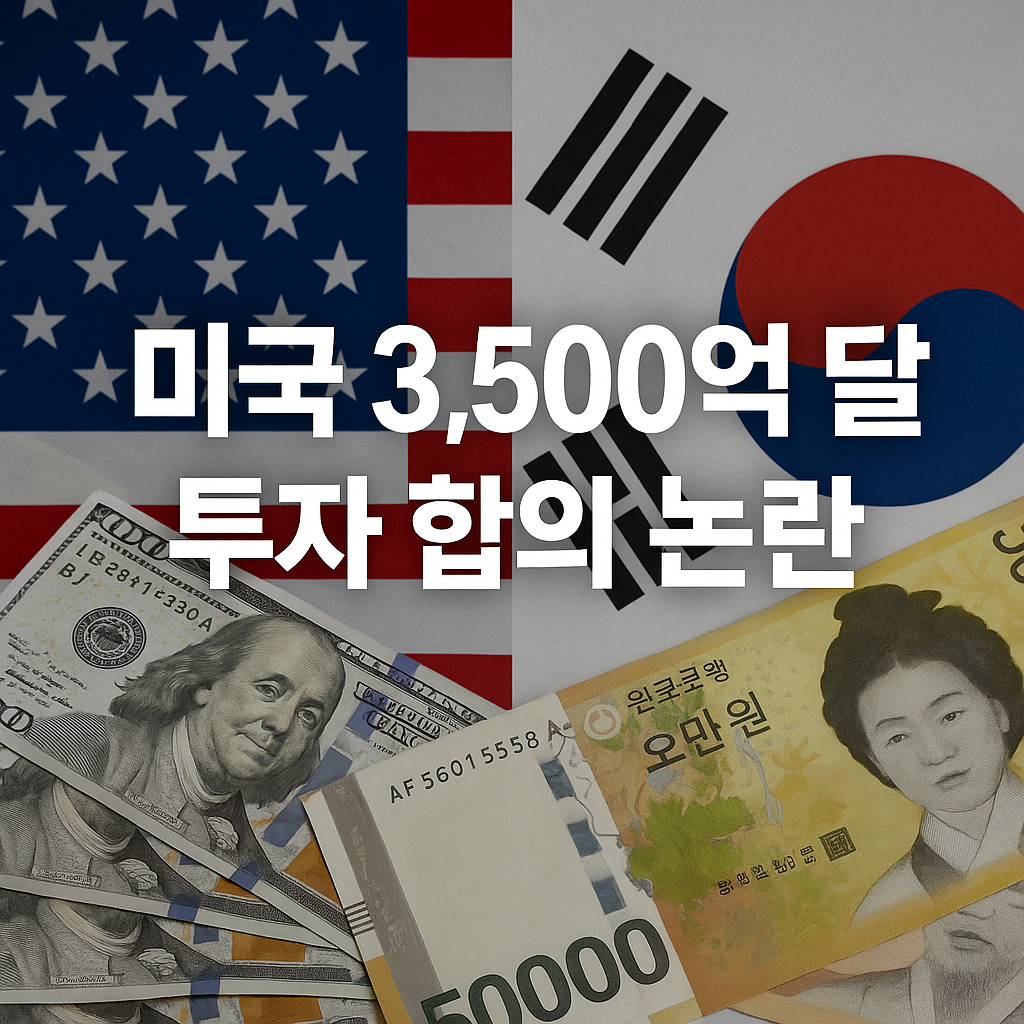 미국 3,500억 달러 투자 합의 논란과 한국의 대응