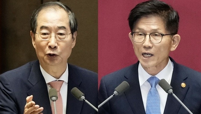 김문수 한덕수 단일화 회동