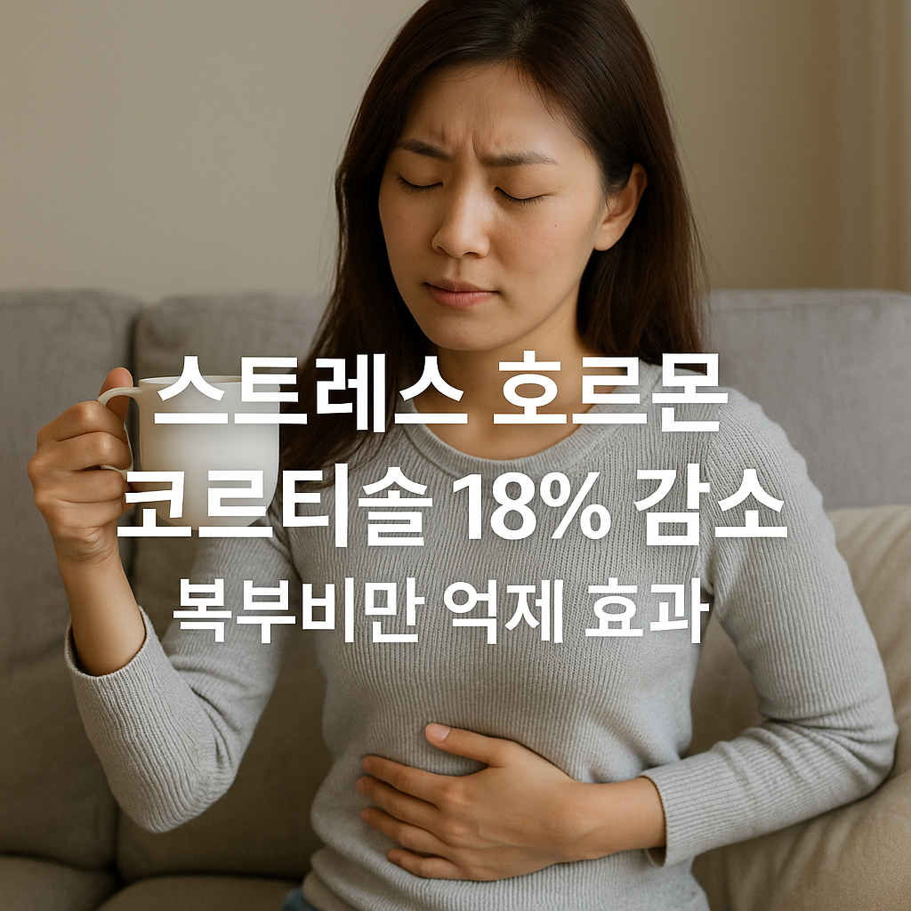 스트레스 호르몬 감소
