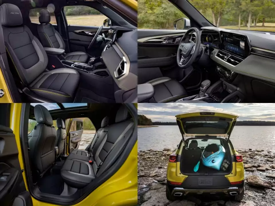 트레일블레이저 액티브 안팎 구성을 모았습니다.