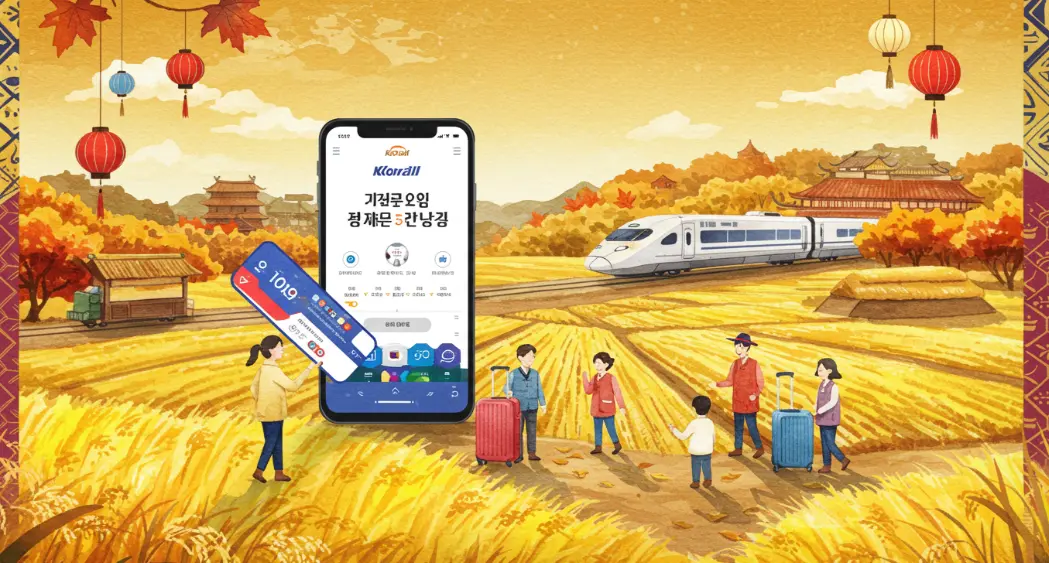 서울 → 부산 추석 기차표 예매