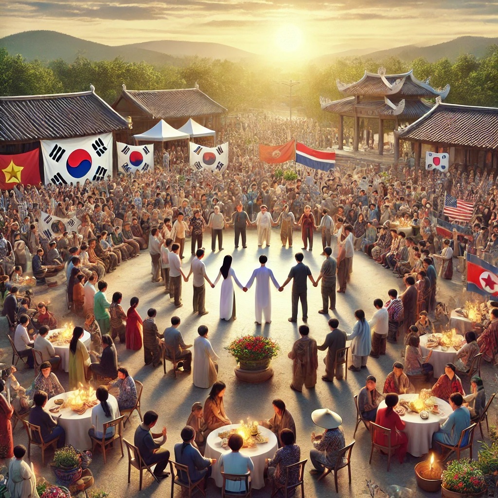 화해,, 치유, 공동체 지원 등