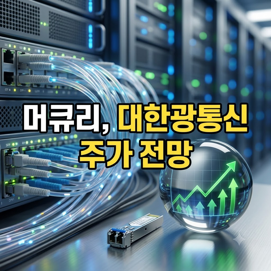 머큐리, 대한광통신 주가 전망