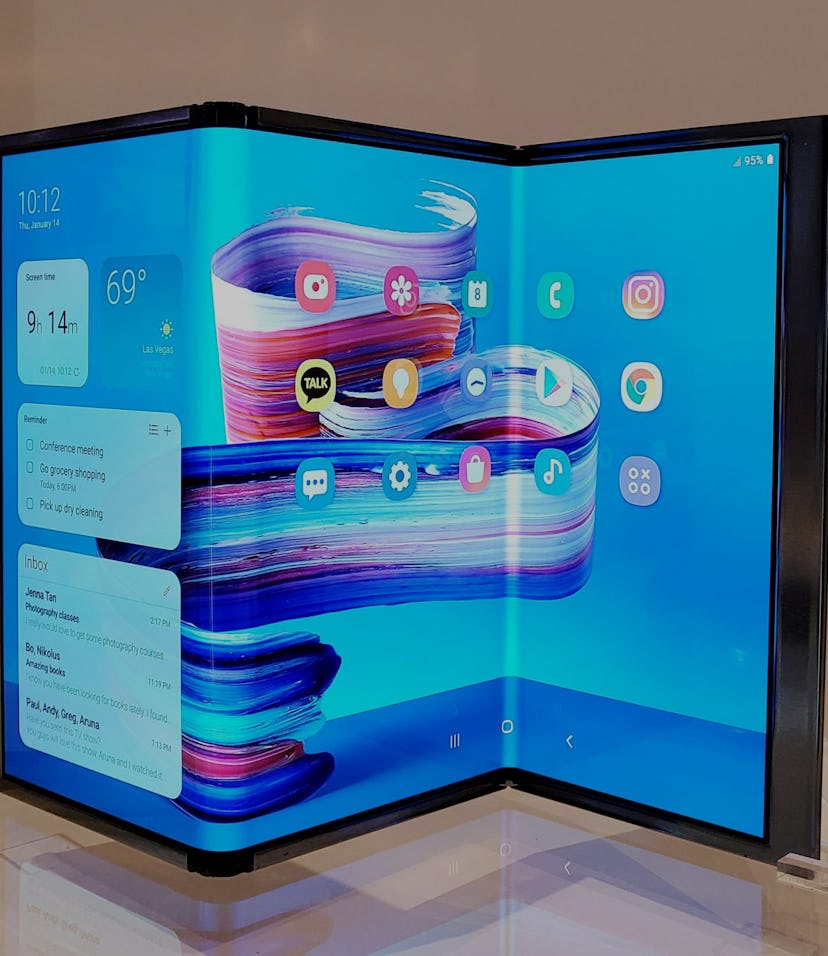 갤럭시 트라이폴드(출처: Samsung Display / CES 공개 자료)