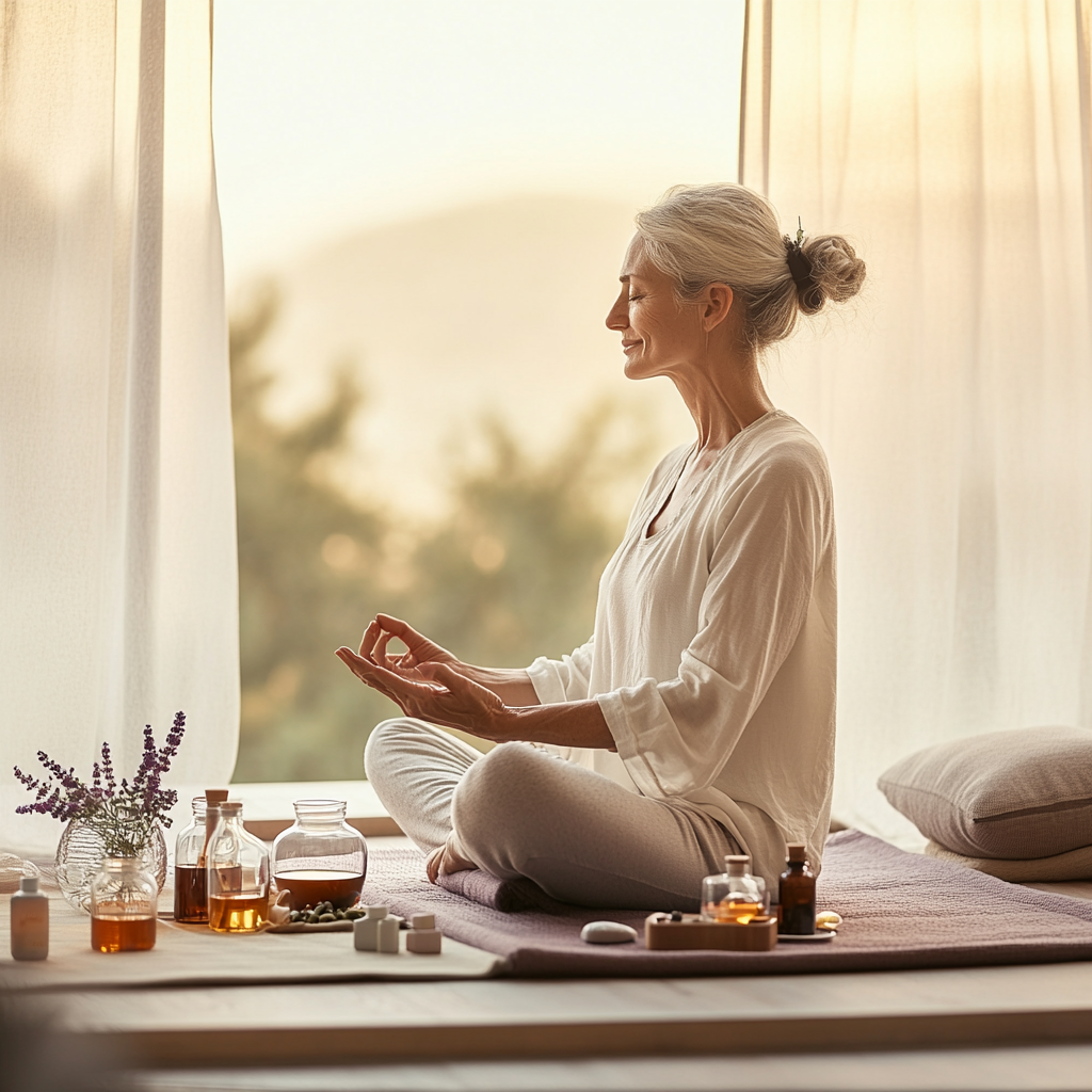 50대 갱년기 증상 완화를 위한 건강한 습관과 관리법