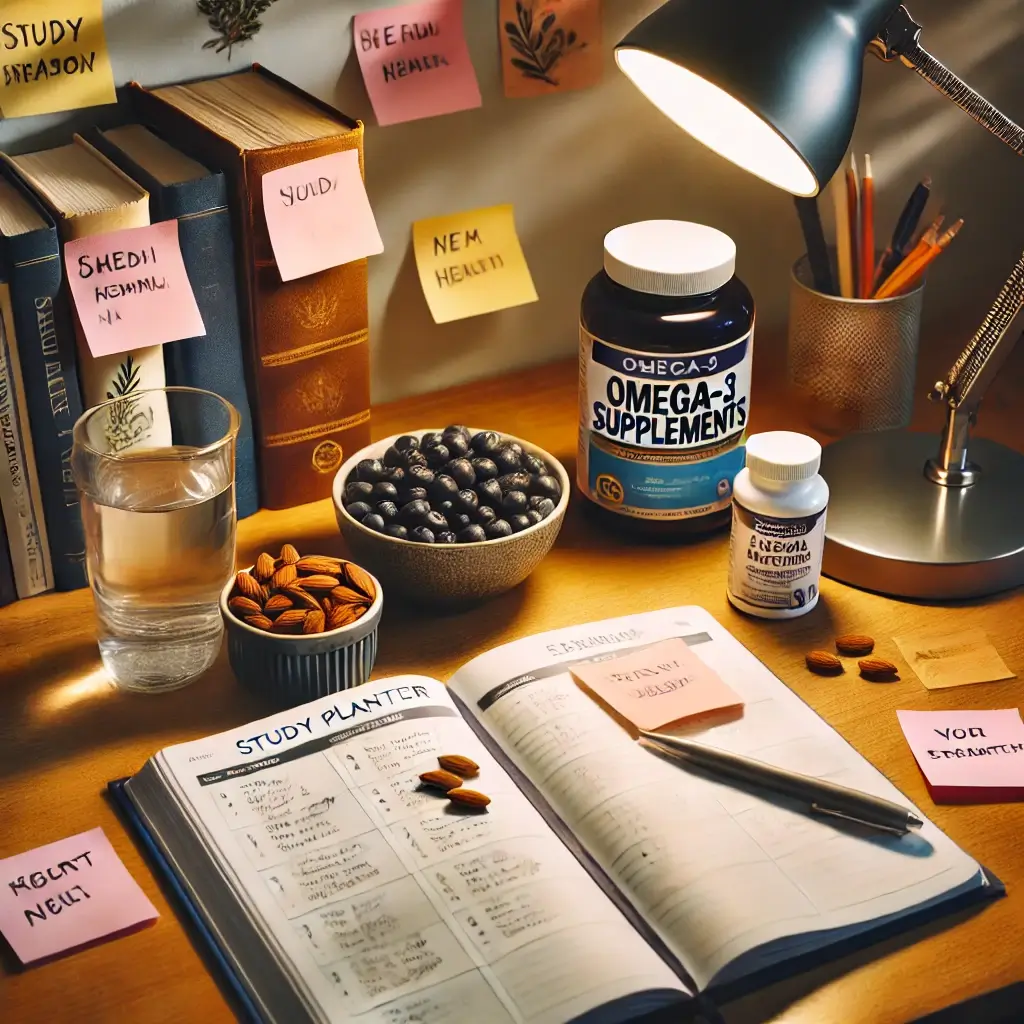 시험 기간 중 수험생 책상 세팅