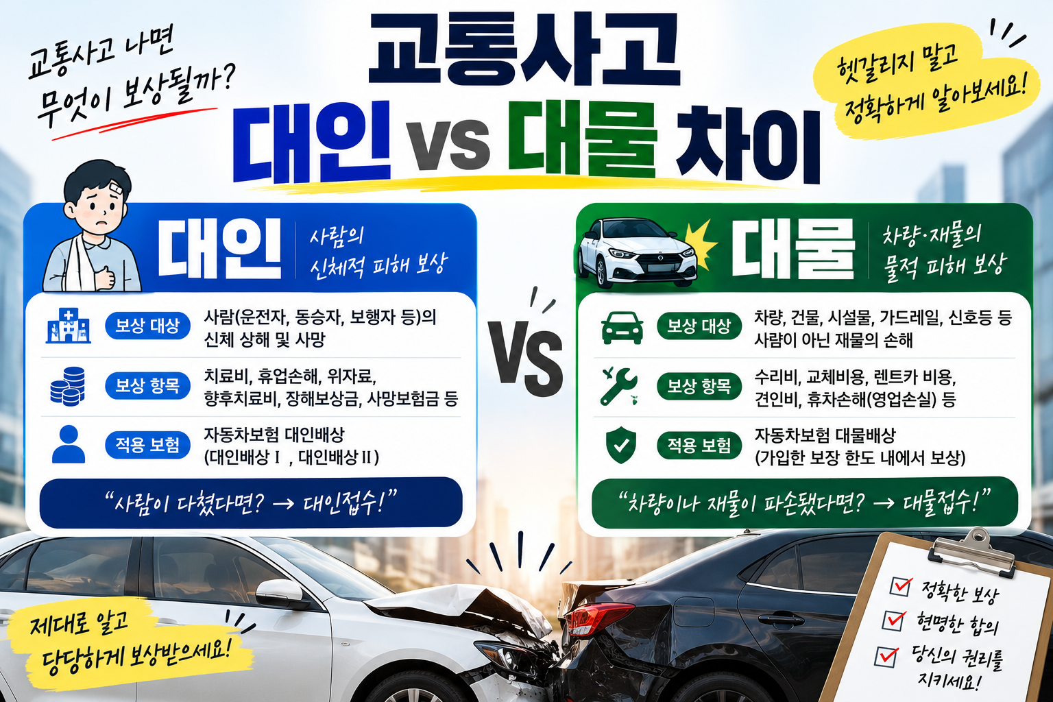 교통사고 대인접수란?