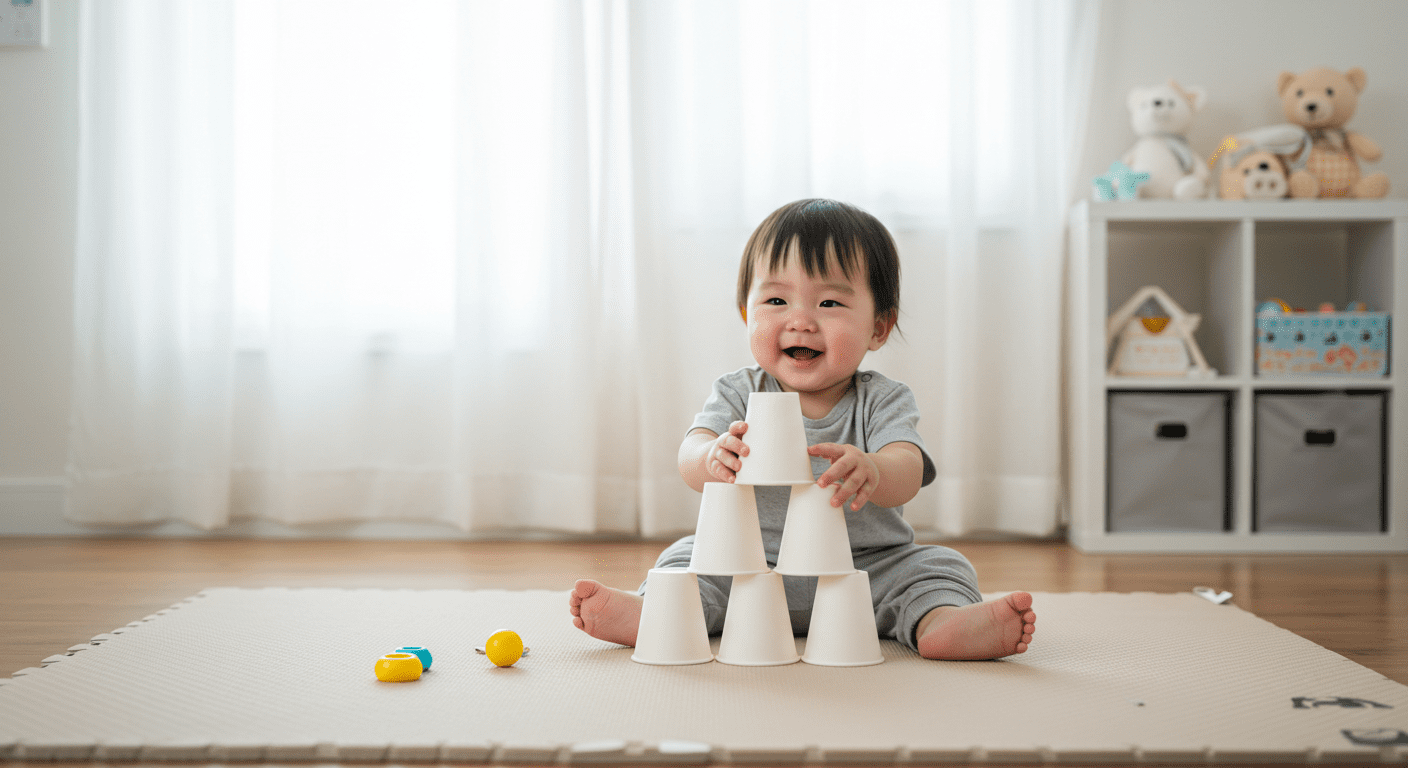12개월 아기를 위한 15분 창의력 놀이 3가지 (워킹맘 필수 육아팁)