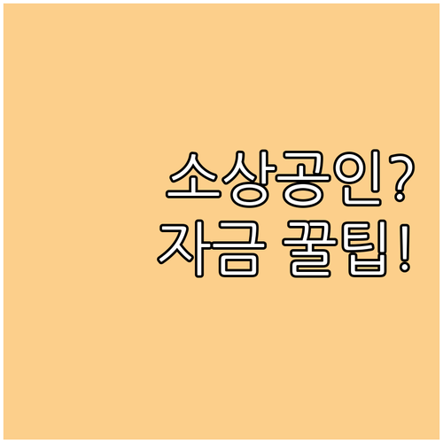 2025년 소상공인 정책자금 대출 성..