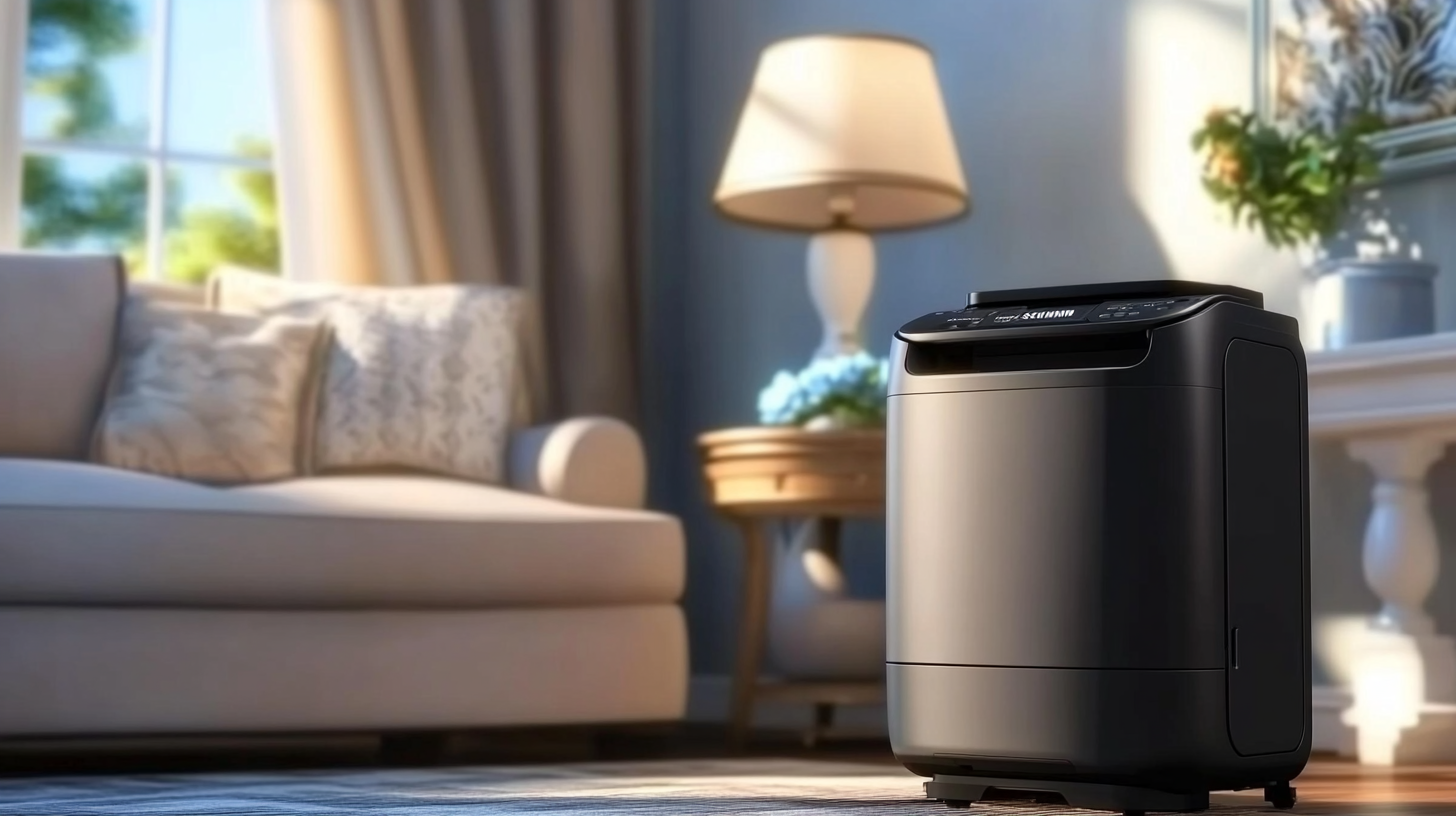 현대적인 홈 인테리어와 조화를 이루는 삼성 WF2117HCVVC의 세련되고 공간 효율적인 디자인을 강조한 예술적 사진.