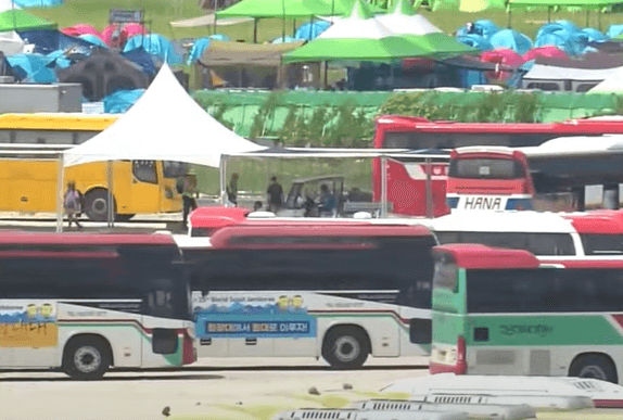 새만금 잼버리 현장