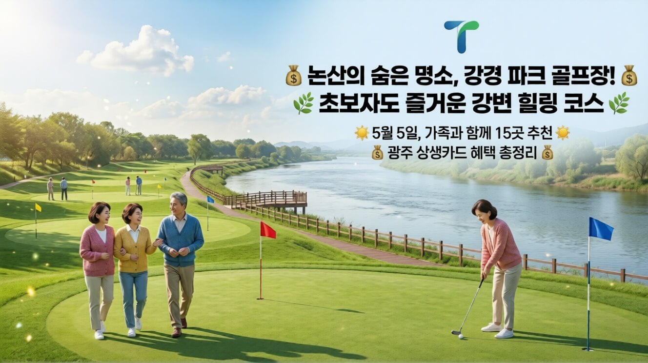 강경파크골프장 예약부터 무료 이용 꿀팁까지
