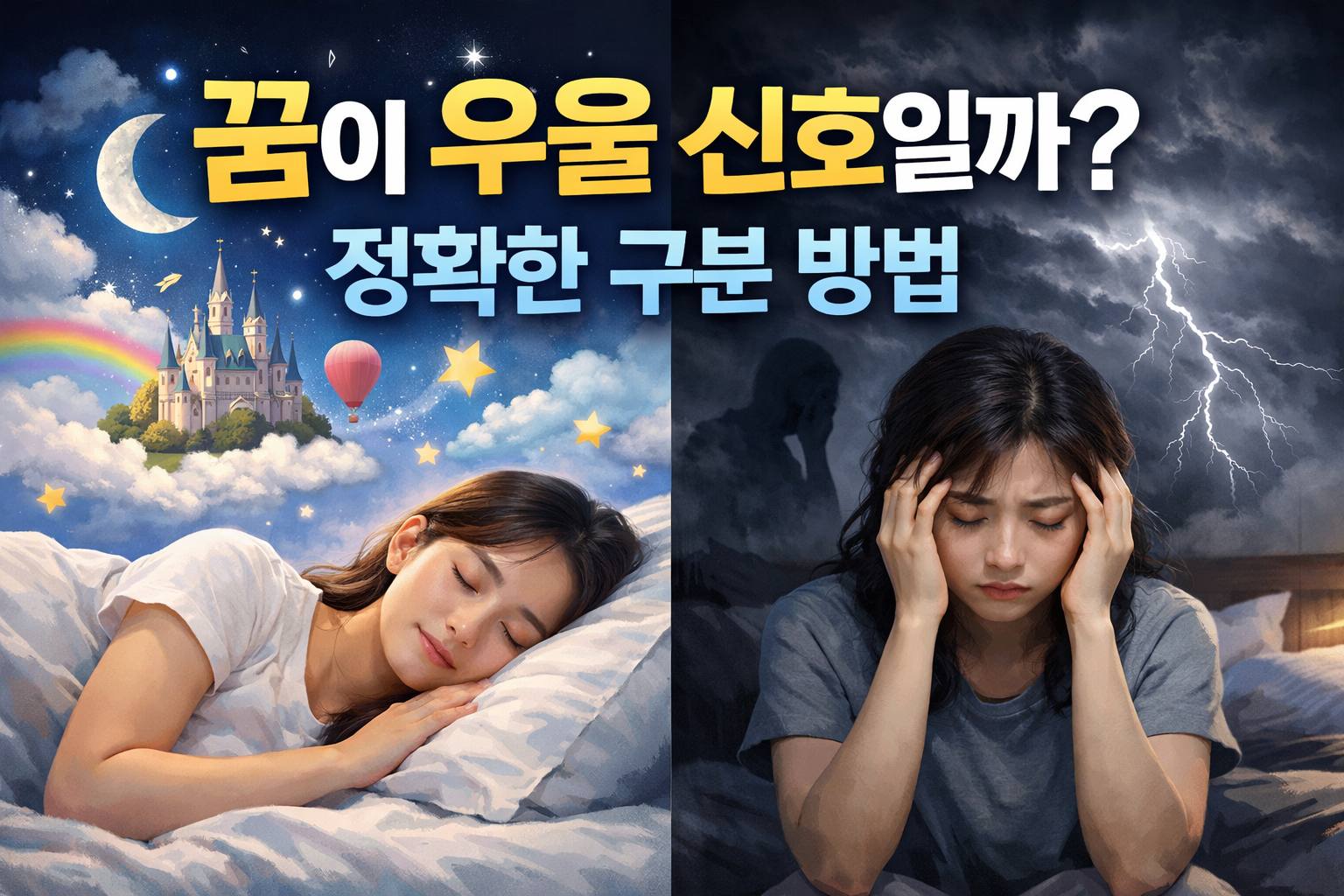 꿈이 우울 신호일까?