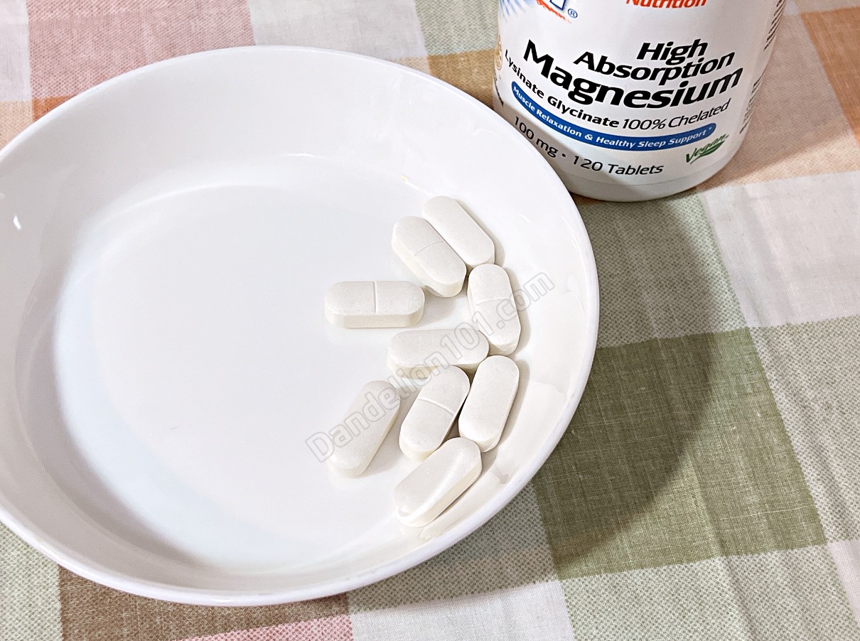 닥터스 베스트, 고흡수 마그네슘, 라이시네이트 글리시네이트 100% 킬레이트화 100mg, 120정 ( Doctor's Best, High Absorption Magnesium, Lysinate Glycinate 100% Chelated 100 mg, 120 Tablets) 알약 사진