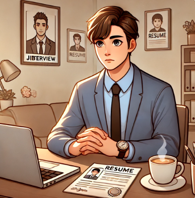 취업을 준비하는 청년