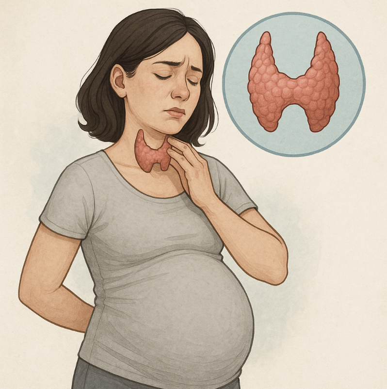 임신 전 후 갑상선 관련 사진