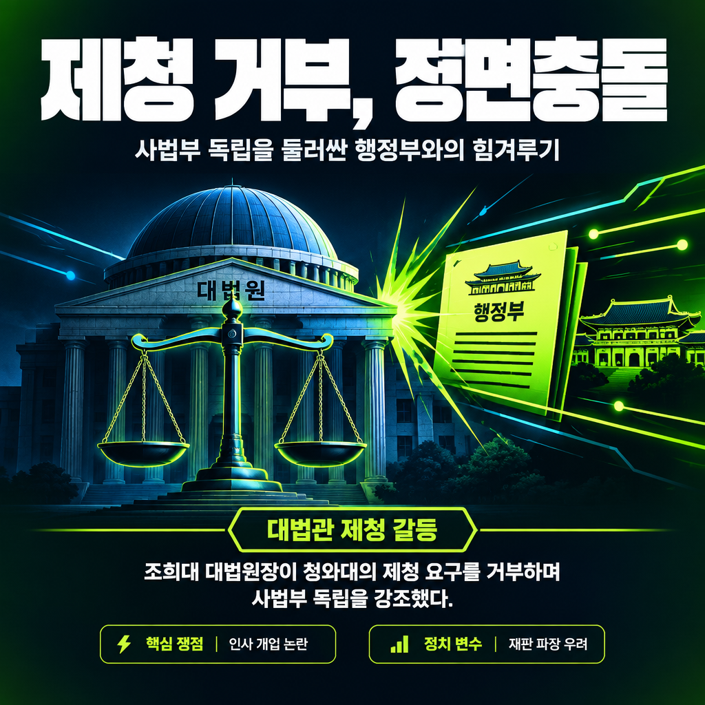 제청 거부, 정면충돌