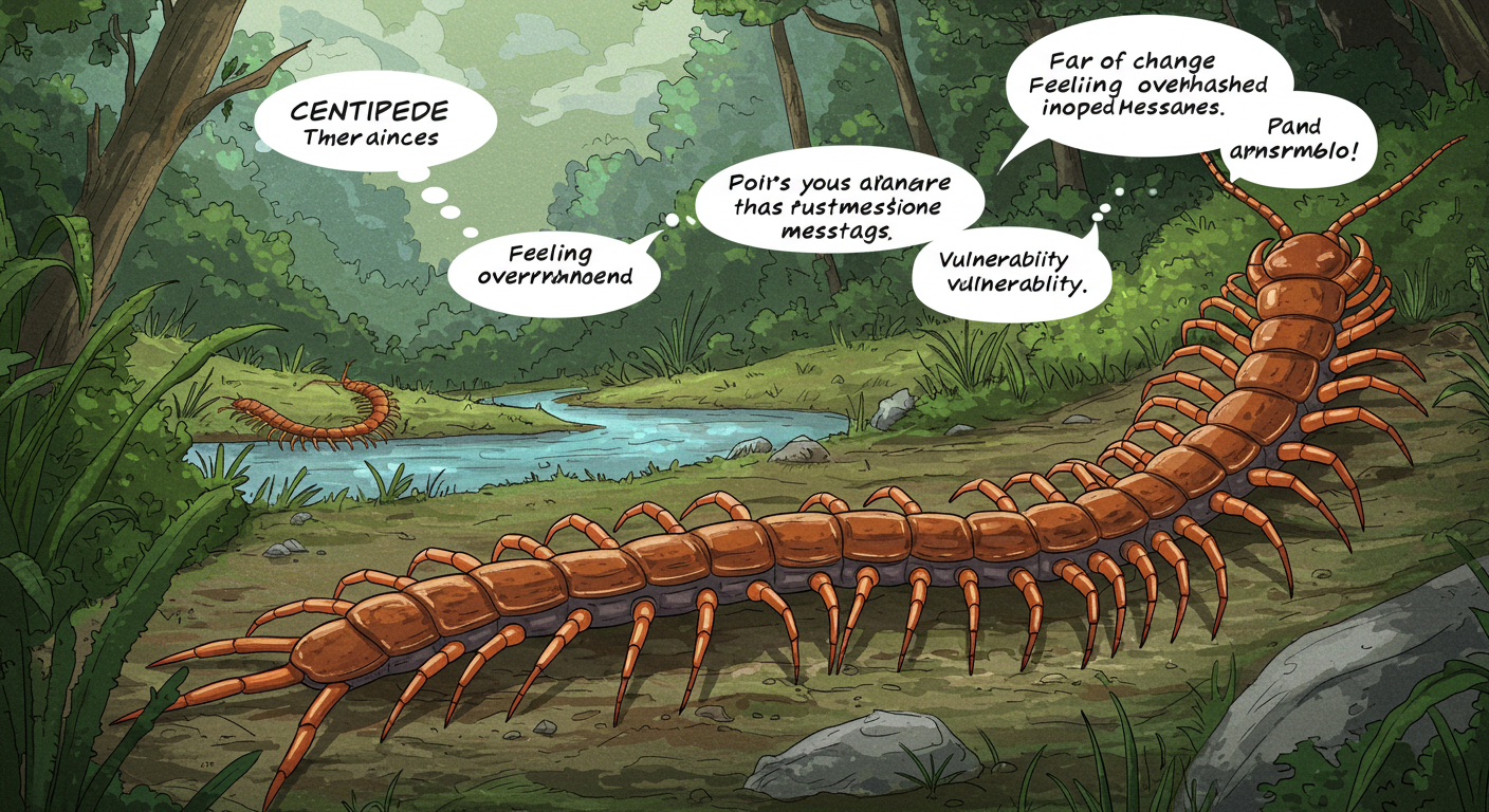 꿈에 따라 달라지는 지네의 상징