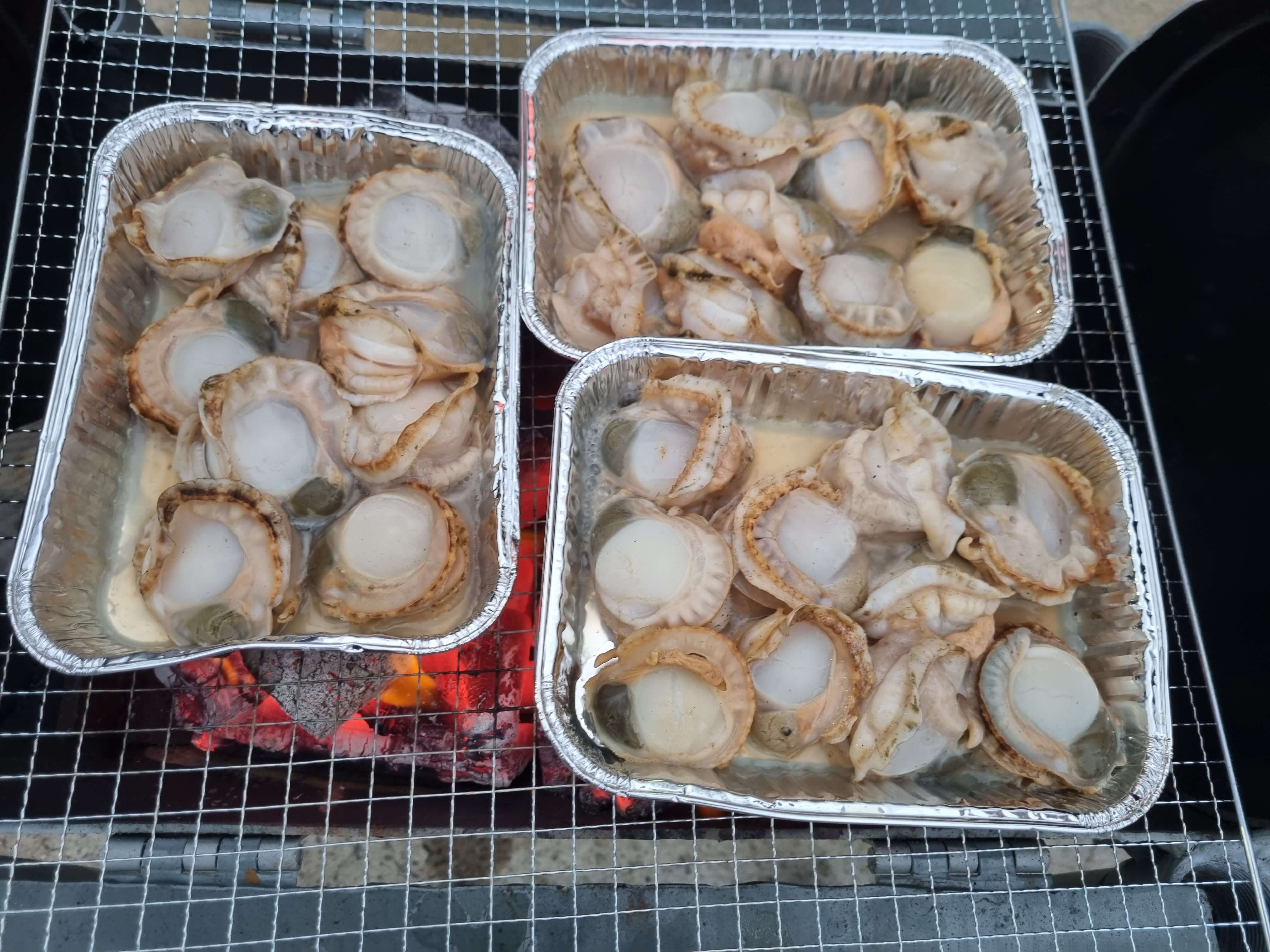 울진-가리비-구이