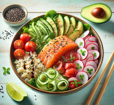 연어샐러드 연어포케 만드는 법