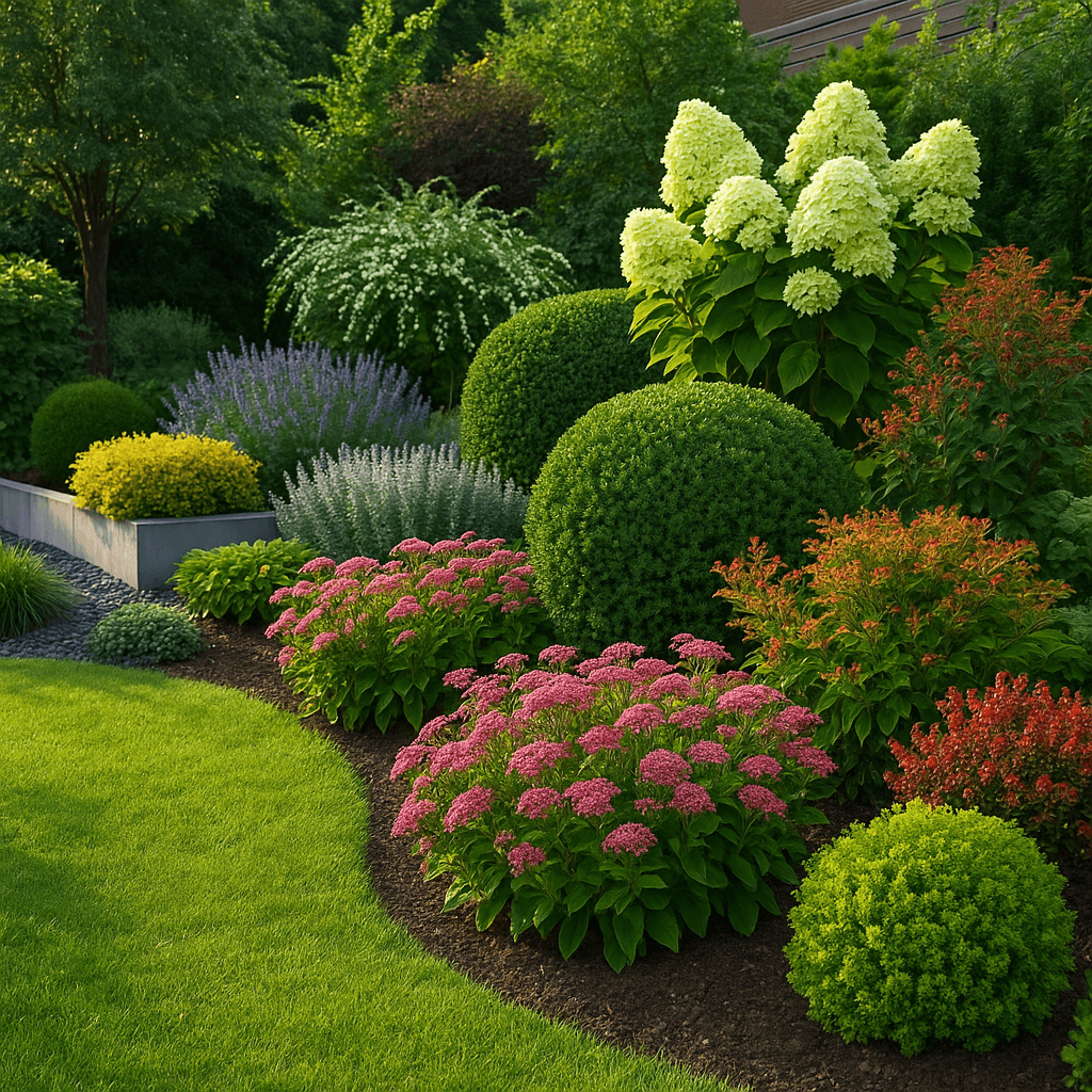 주택정원 관목식재 가이드