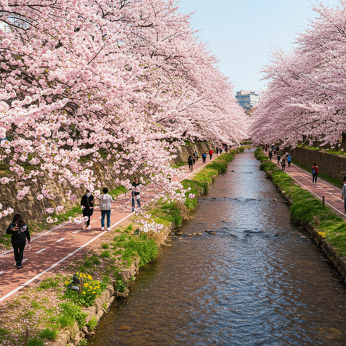 양재천 벚꽃 축제