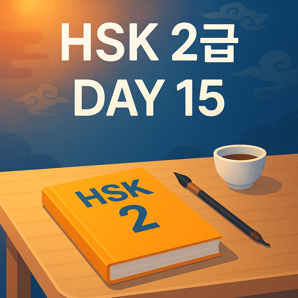 HSK 2급 단어