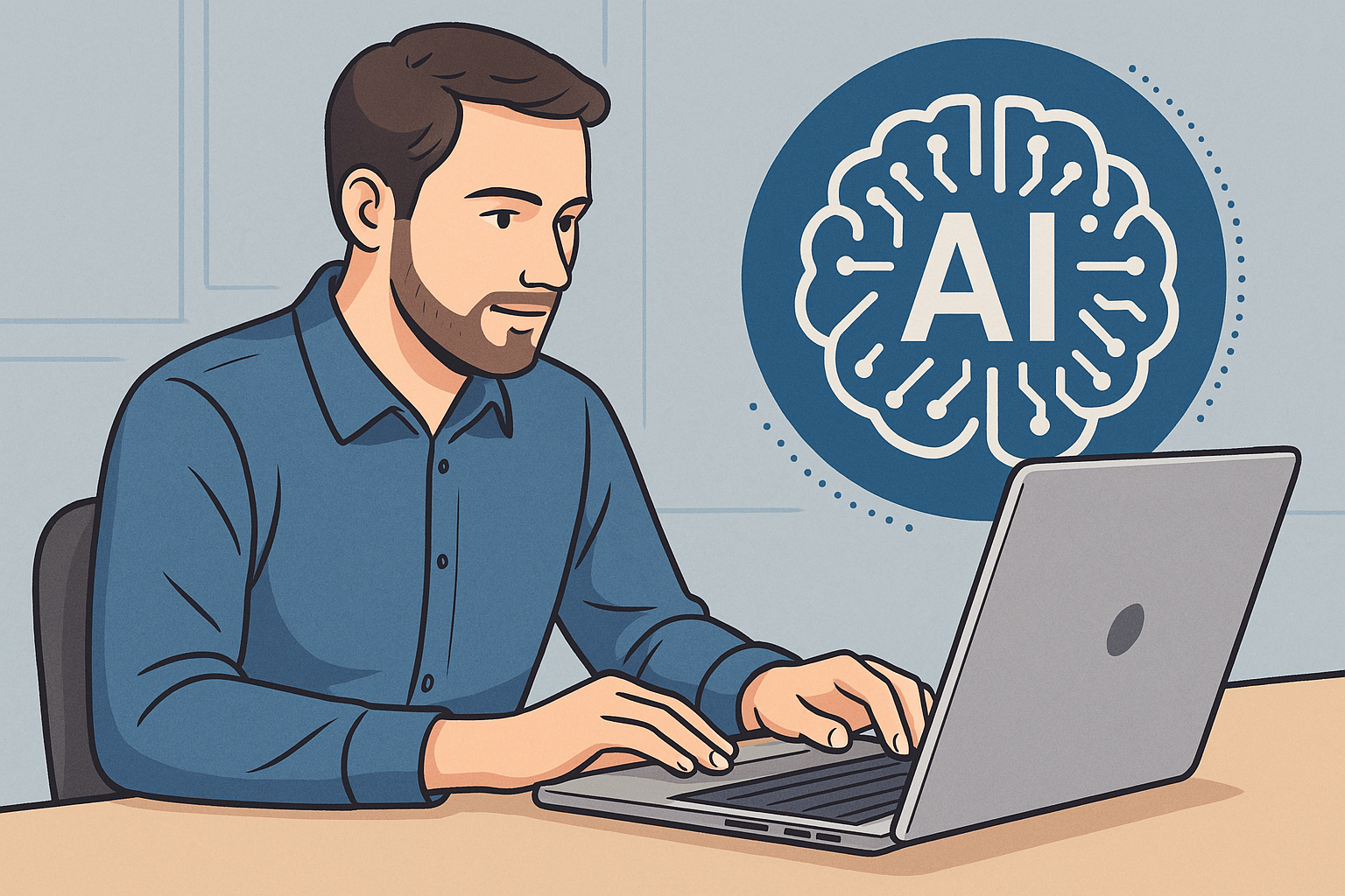 AI 기술을 활용한 창업에 관한 이미지