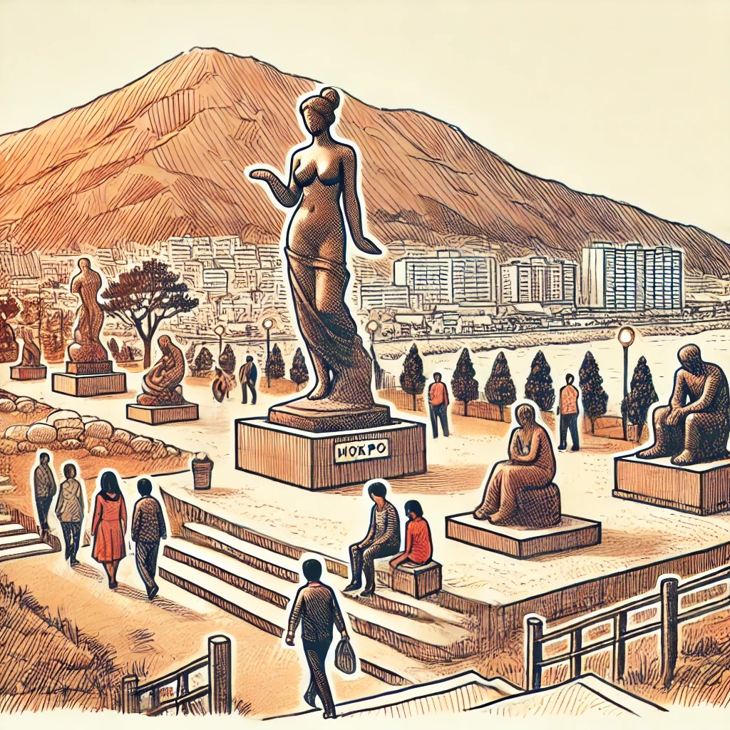 목포 유달산 조각공원