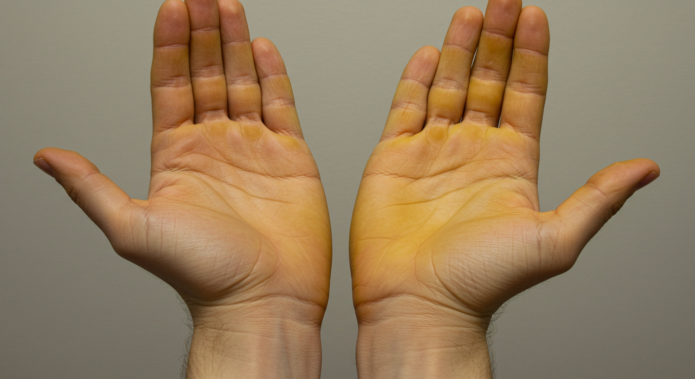 눈 흰자와 손톱 밑이 노랗다면 병원 검진이 필요합니다.