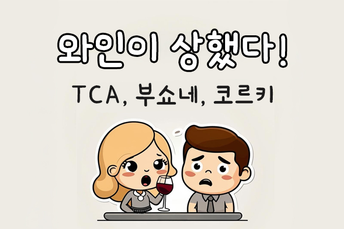 와인 부쇼네, TCA, 코르키