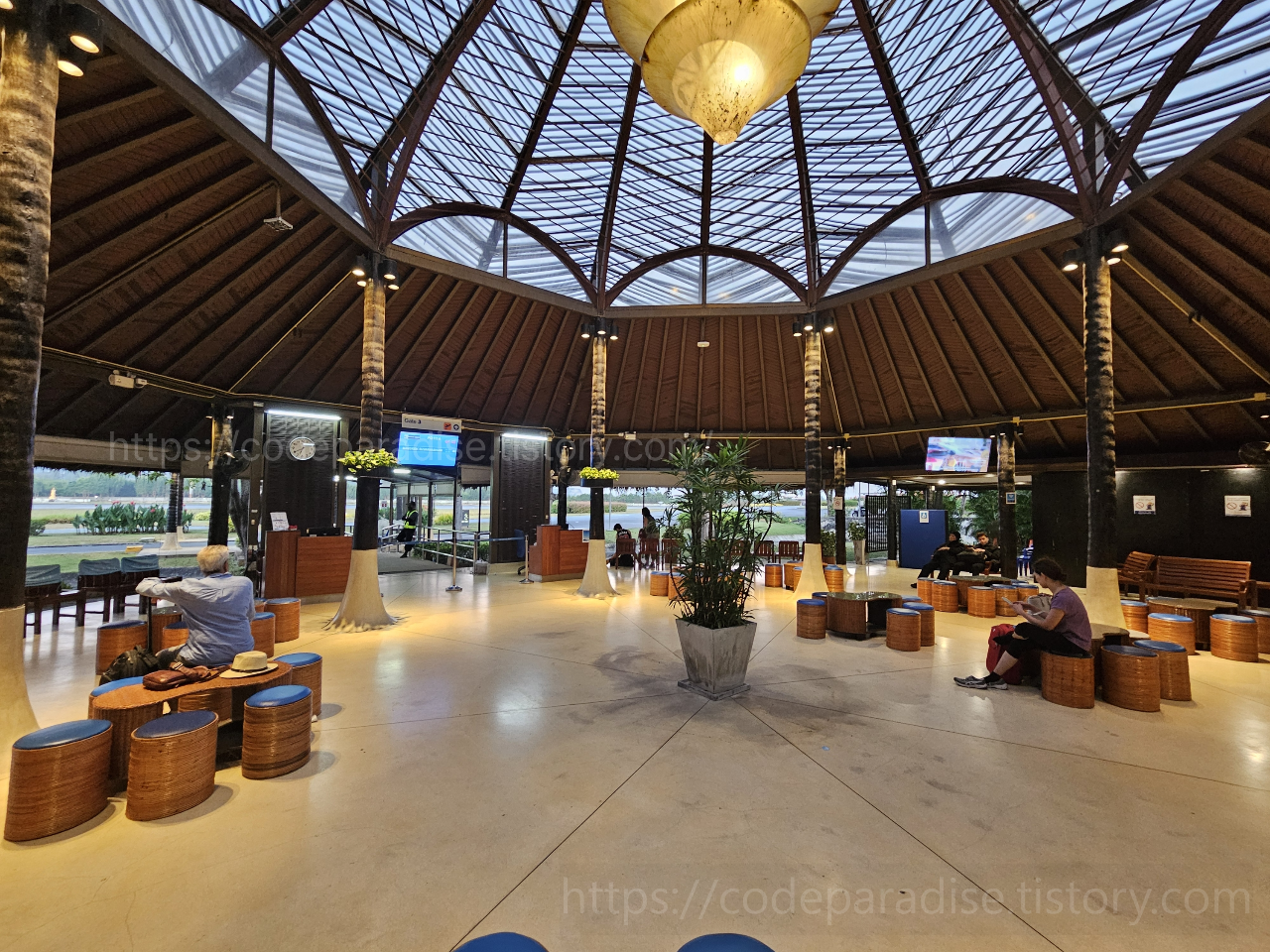 사무이 공항 사진